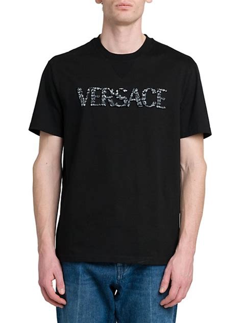 Shop Versace Logo Crewneck T